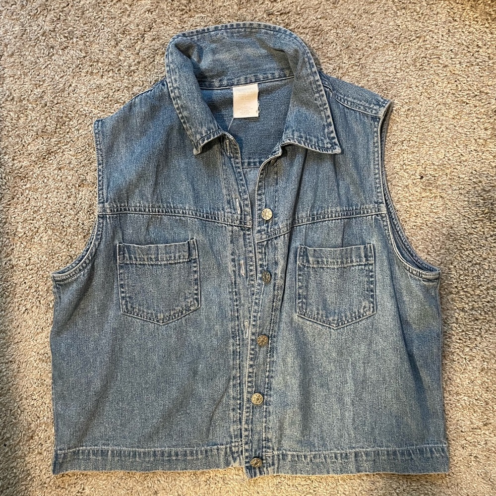 Vintage Old Navy Denim Vest